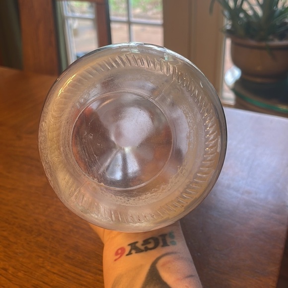 Vintage Mid Century Gingham Pitcher Yellow Pitcher Lemonade Pitcher - Picture 3 of 5